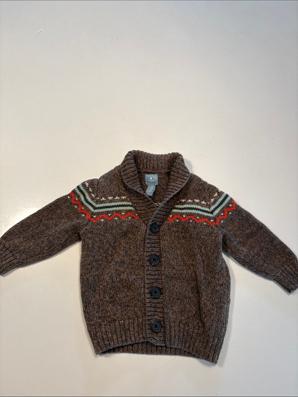 Gap Baby Shawl Collar Knit Cardigan